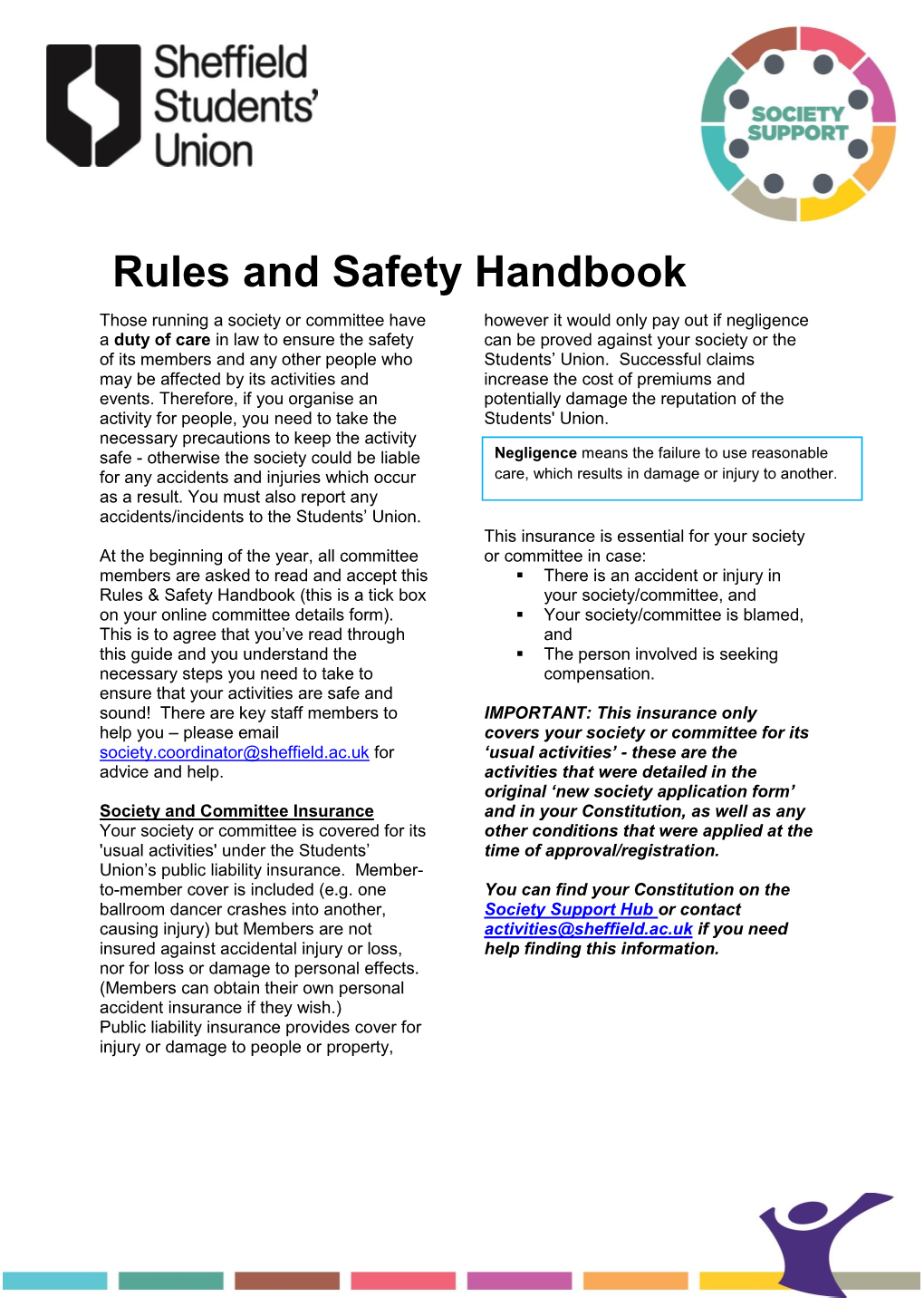 Rules and Safety Handbook