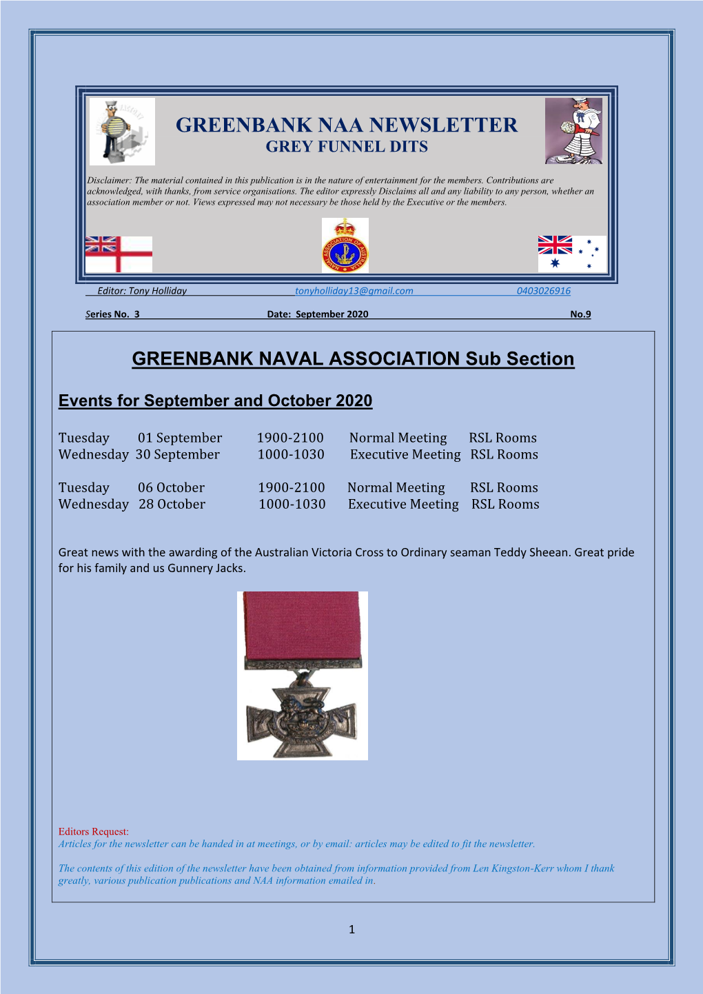 Greenbank Naa Newsletter Grey Funnel Dits