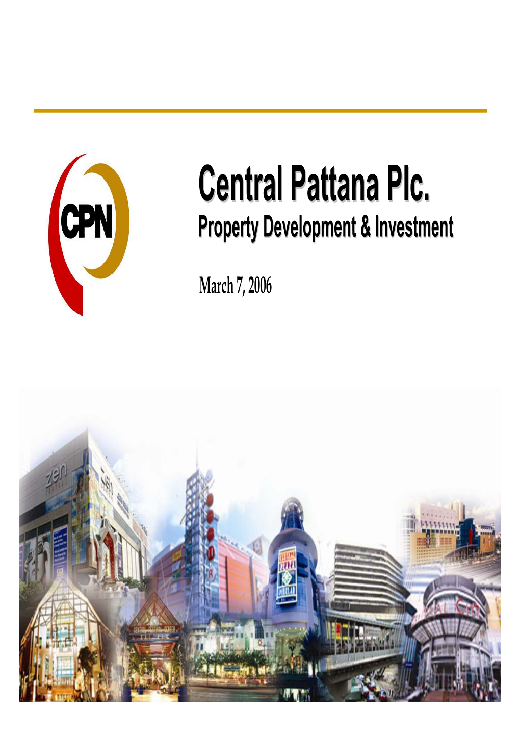 Central Pattana Plc