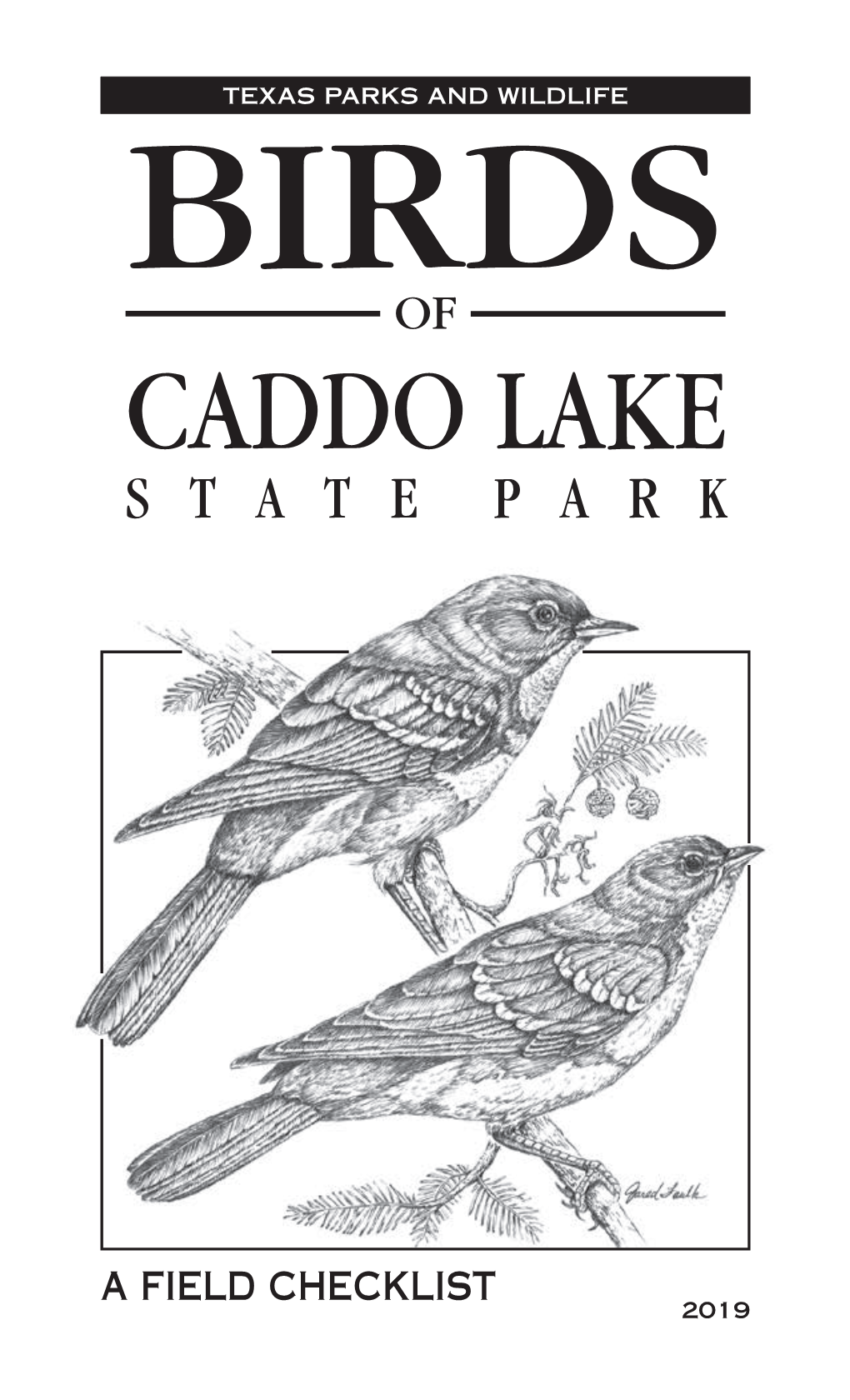 Birds of Caddo Lake State Park: a Field Checklist