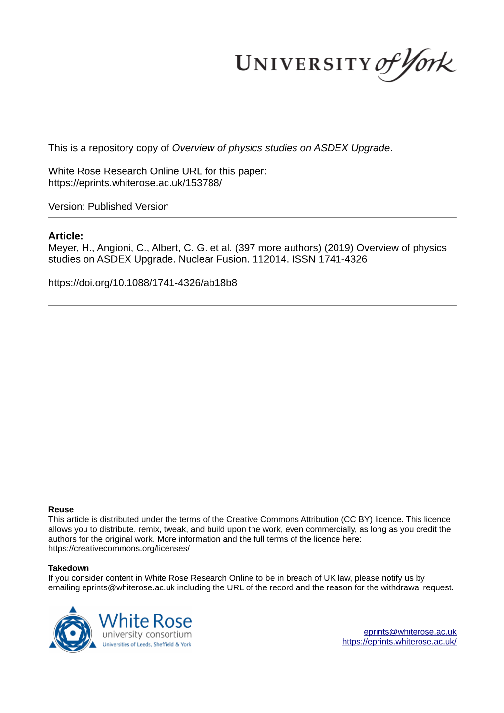 Overview of Physics Studies on ASDEX Upgrade