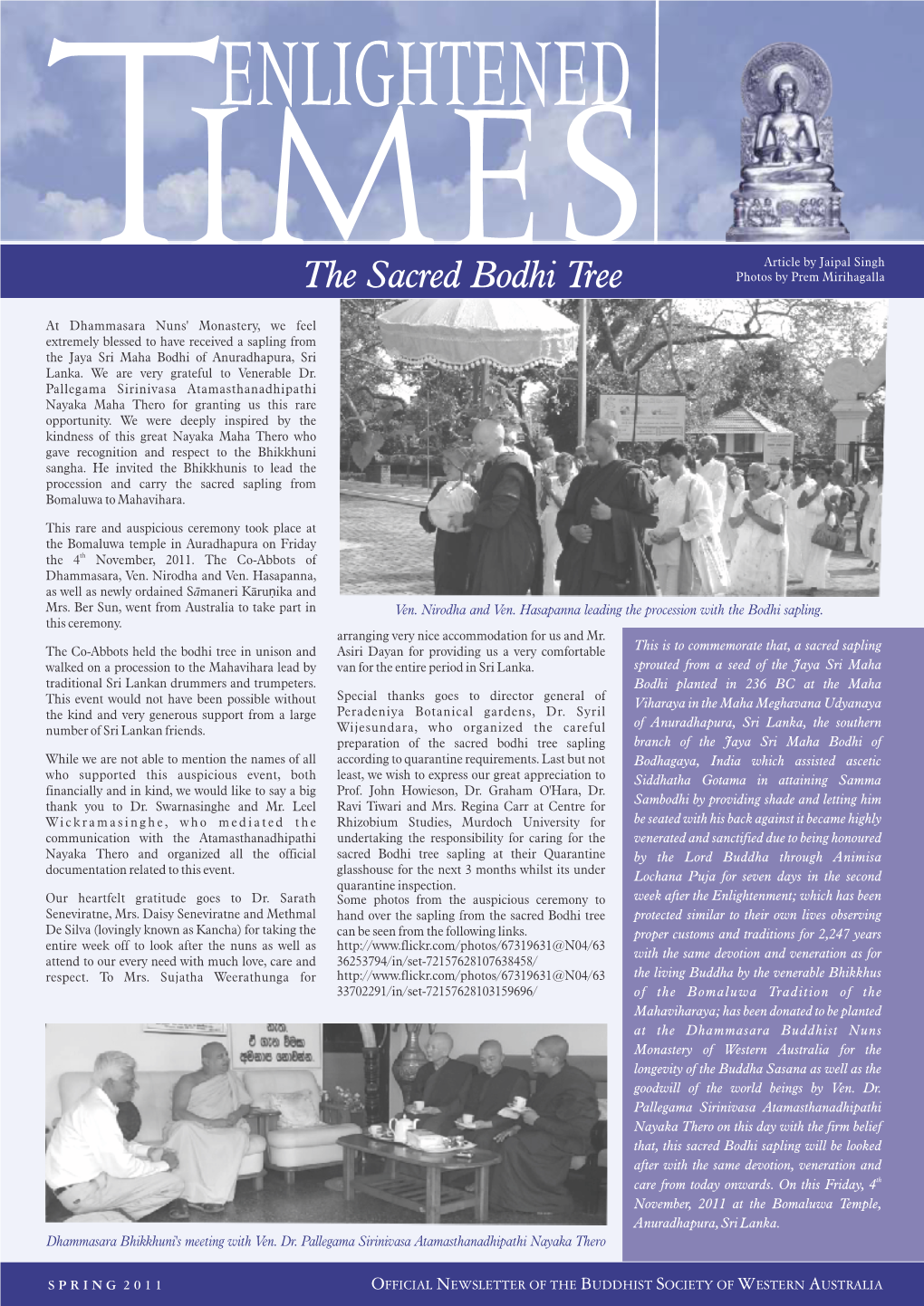 2011 Spring 2 Edition | Enlightened Times