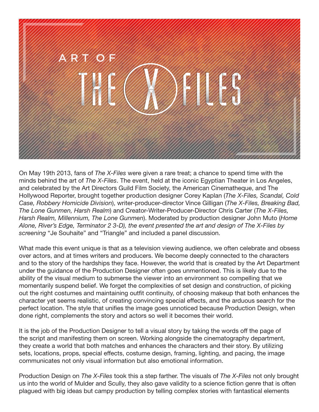 Art of the X-Files