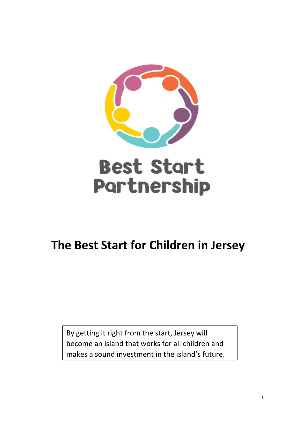 The Best Start for Children in Jersey