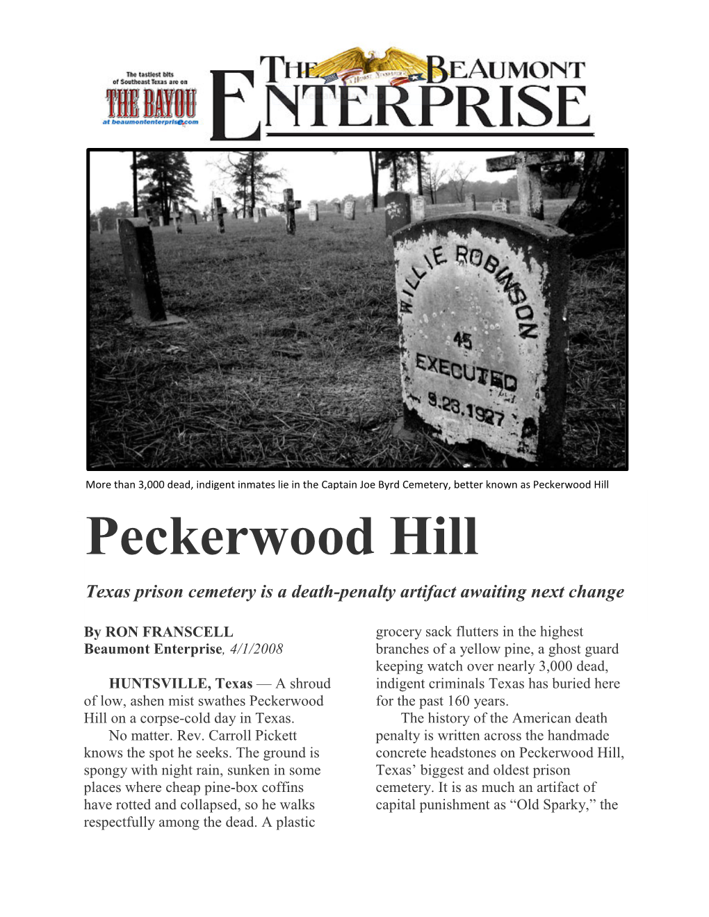 Peckerwood Hill