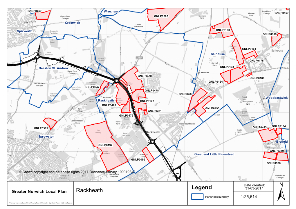 Rackheath Map Book