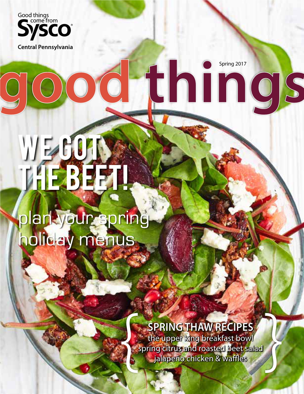 We Got the Beet! Plan Your Spring Holiday Menus