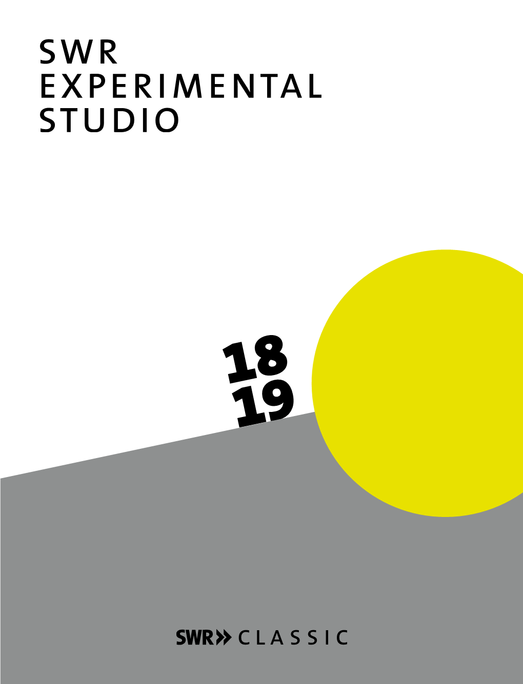 Das Swr Experimentalstudio Sa 1