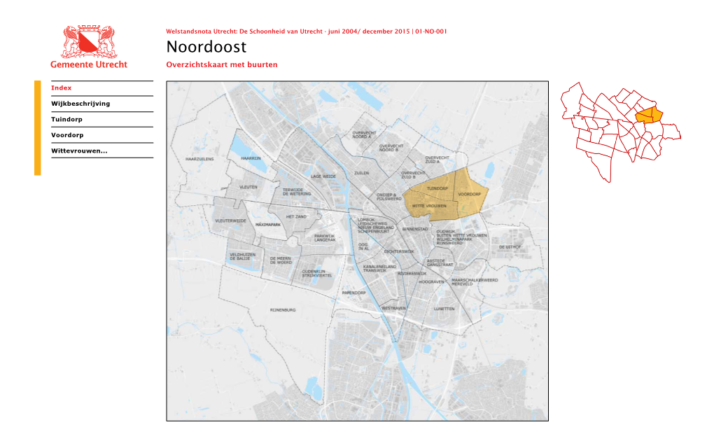 Welstandsnota Utrecht Noordoost