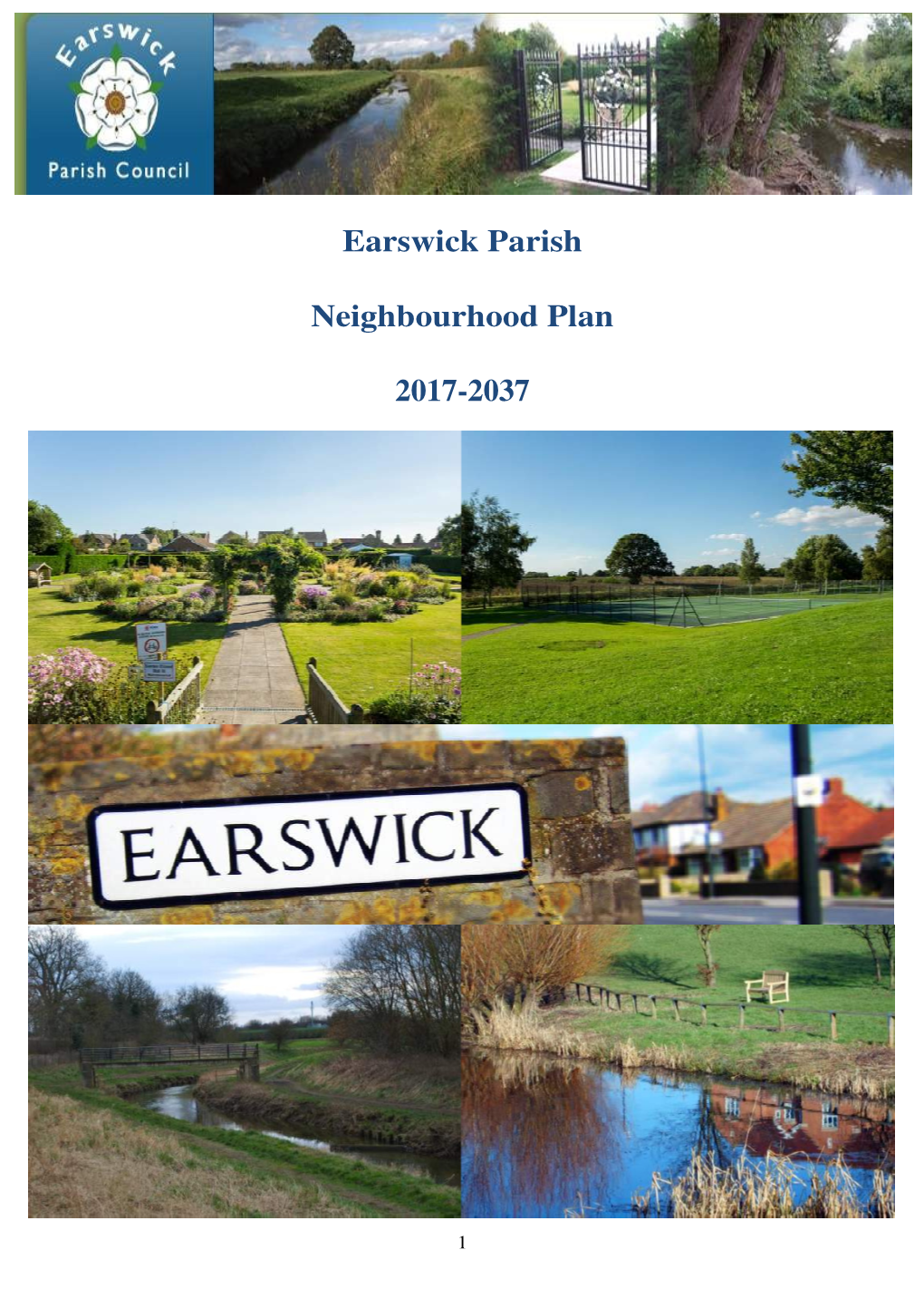 Earswick Parish Neighbourhood Plan 2017-2037