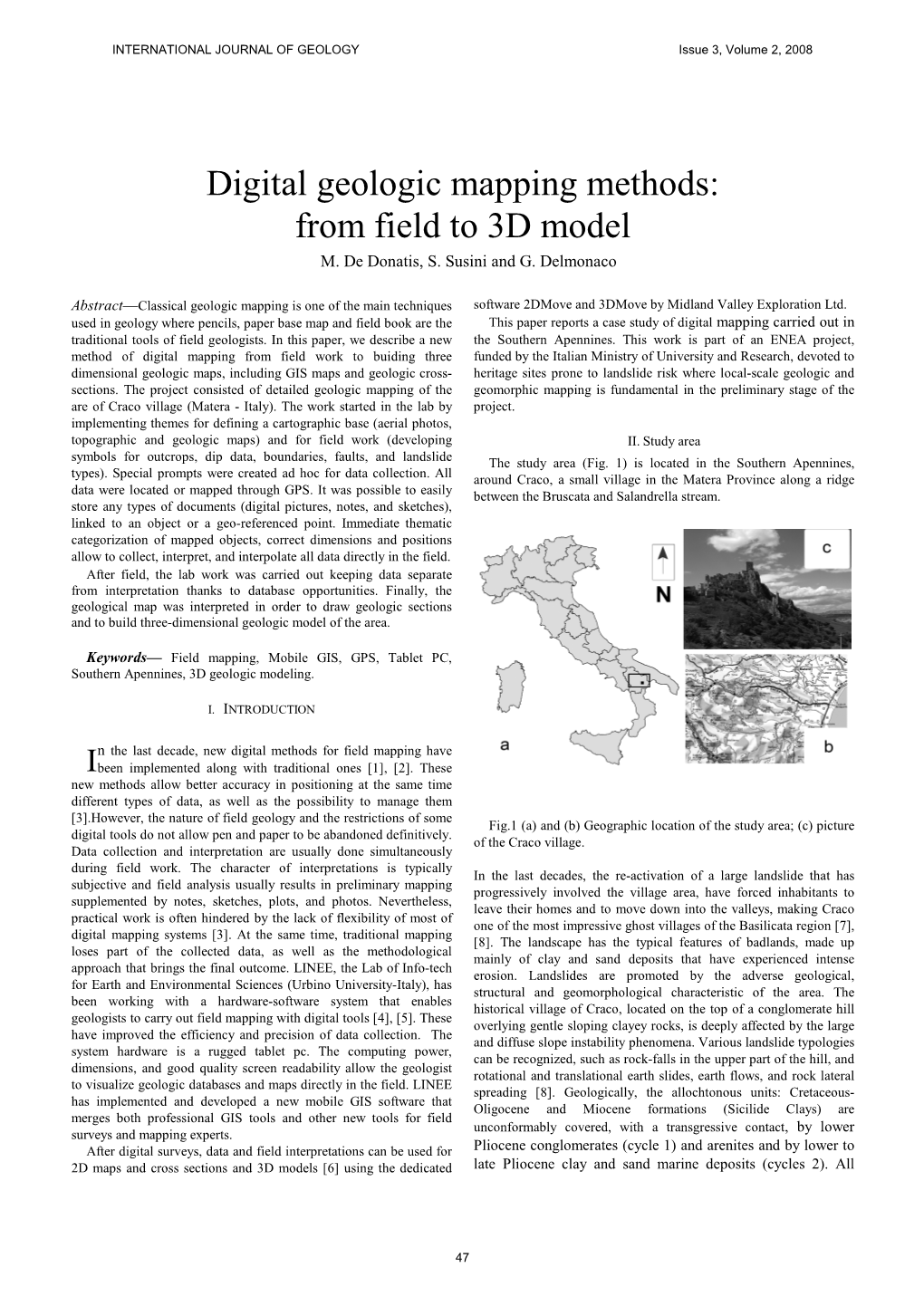 Digital Geologic Mapping Methods