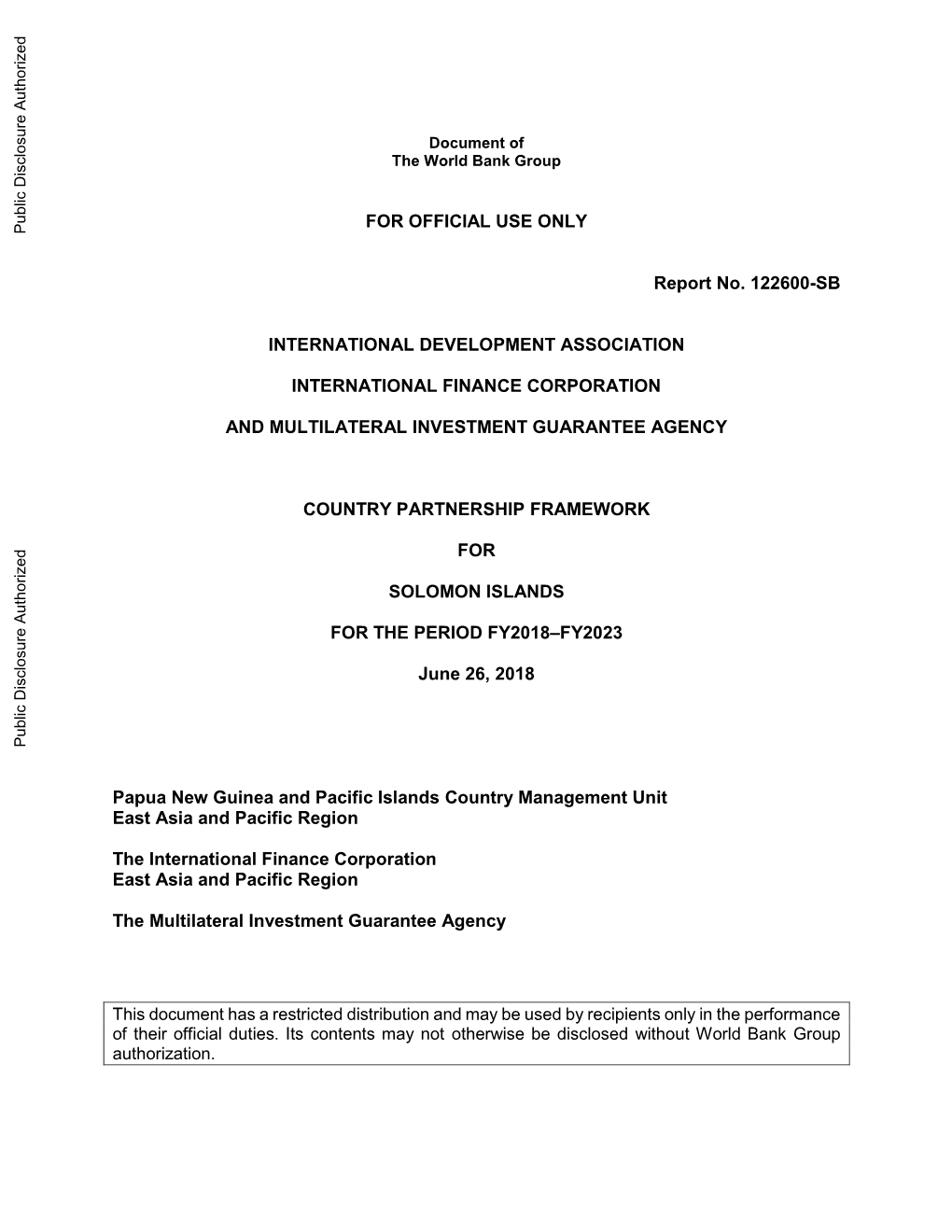 Annex 9. Solomon Islands: Applying Selectivity Filters to SCD Priorities to Design the CPF Program