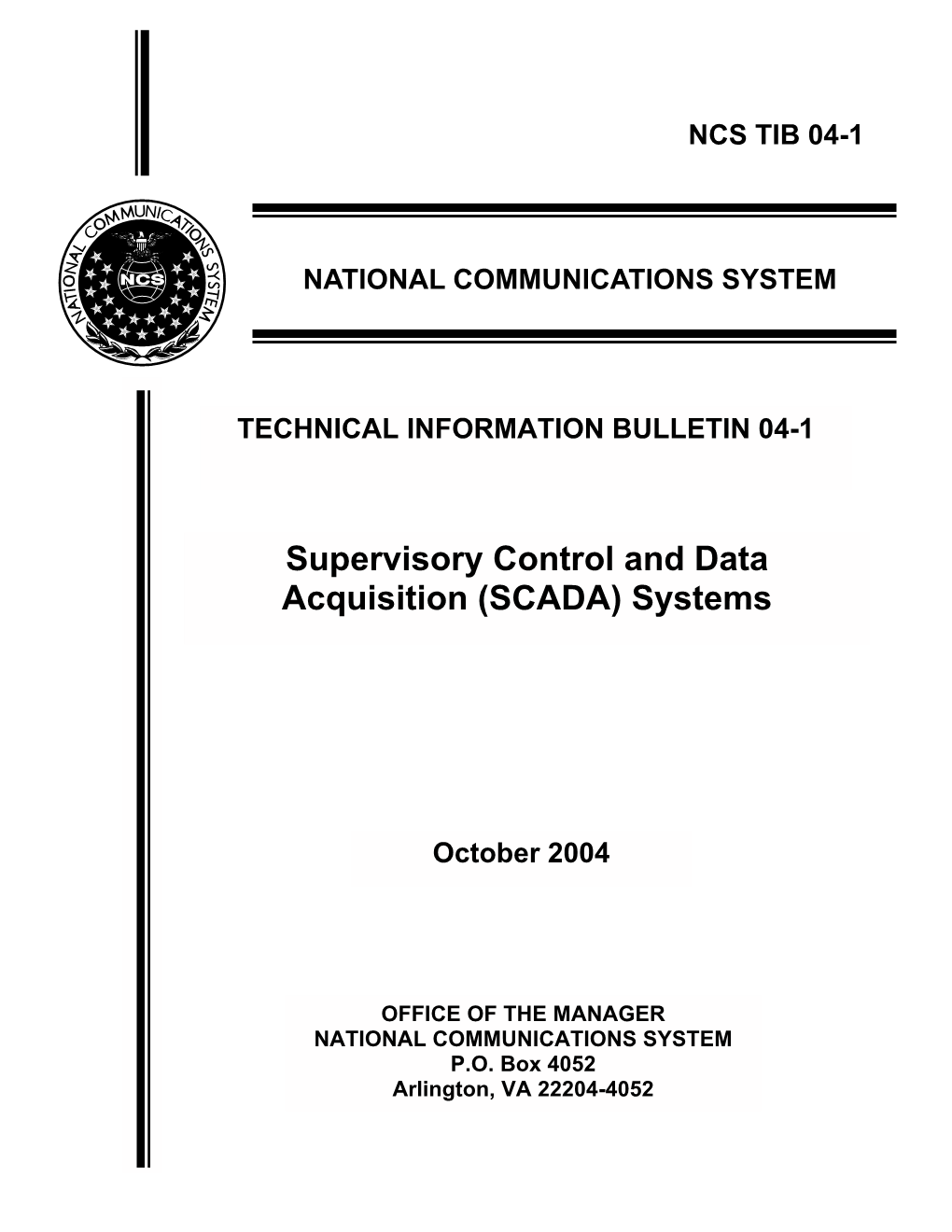 (SCADA) Systems