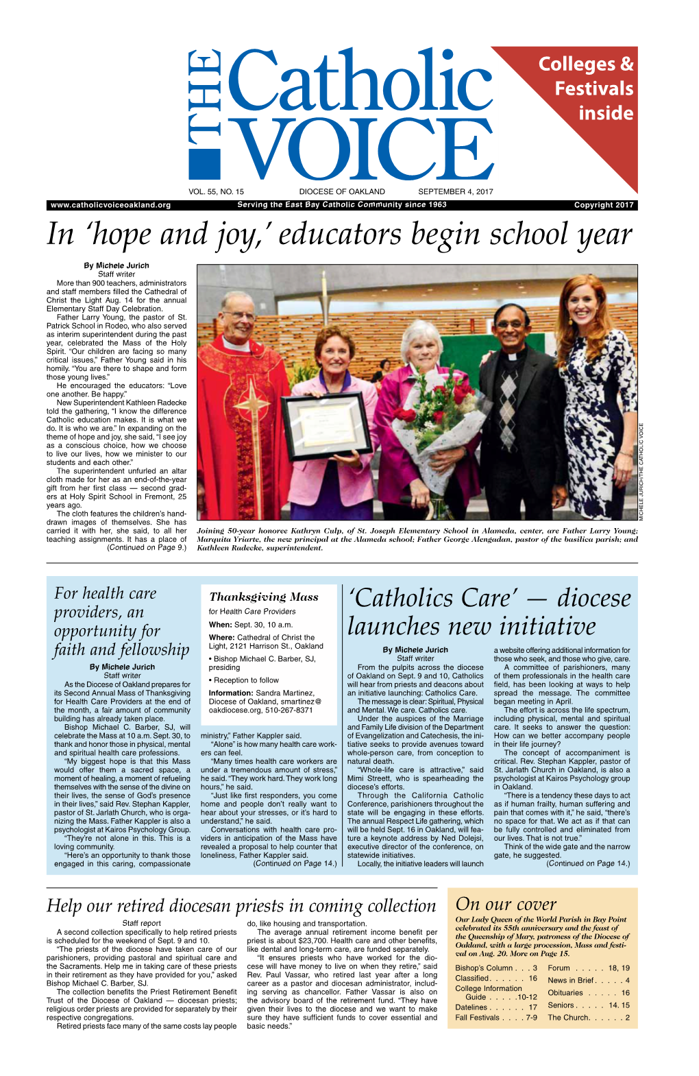 In 'Hope and Joy,' Educators Begin School Year