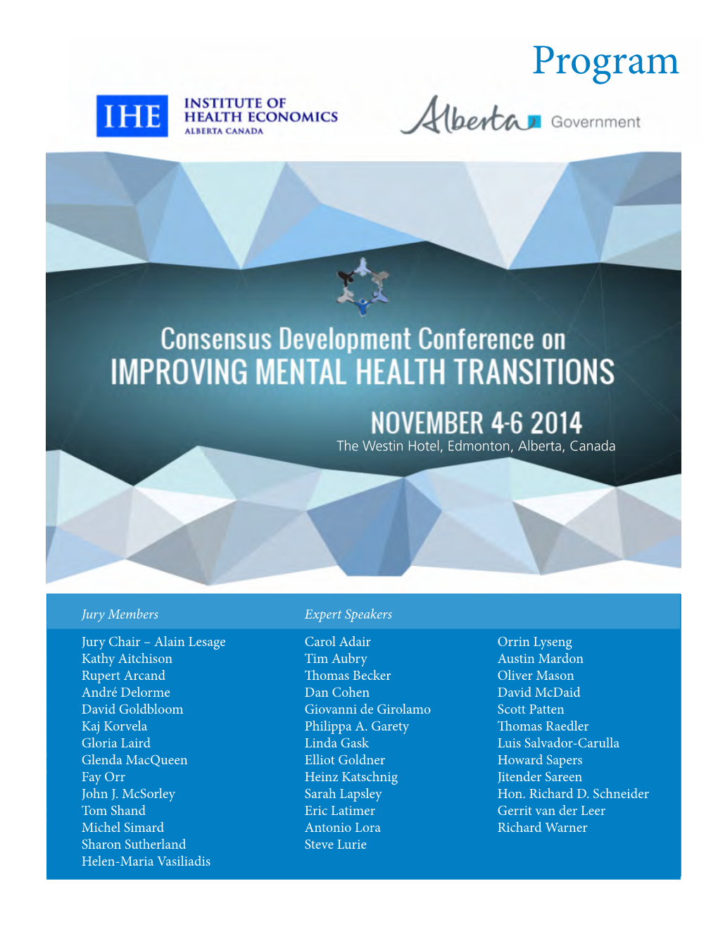 Improving Mental Health Transitions 2014