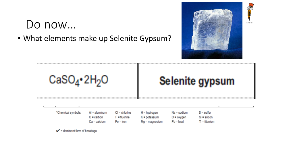 Topic: Identifying Minerals