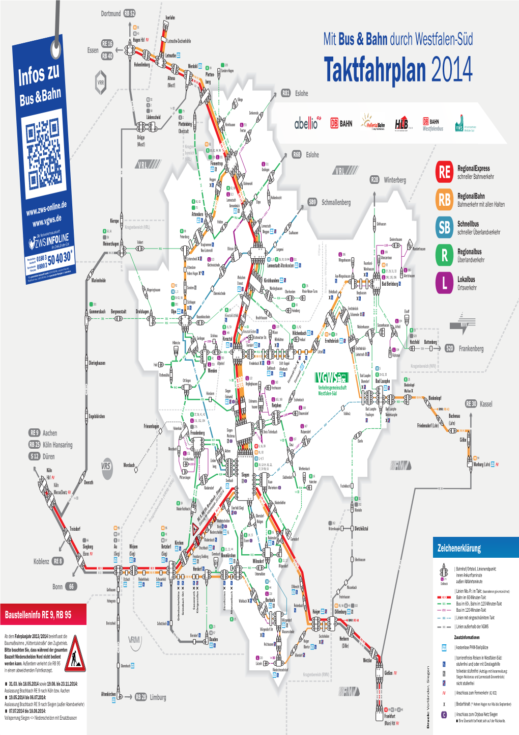 Taktfahrplan 2014