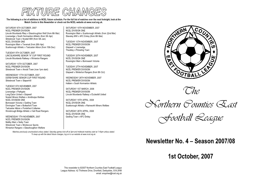 NCEL Newsletter