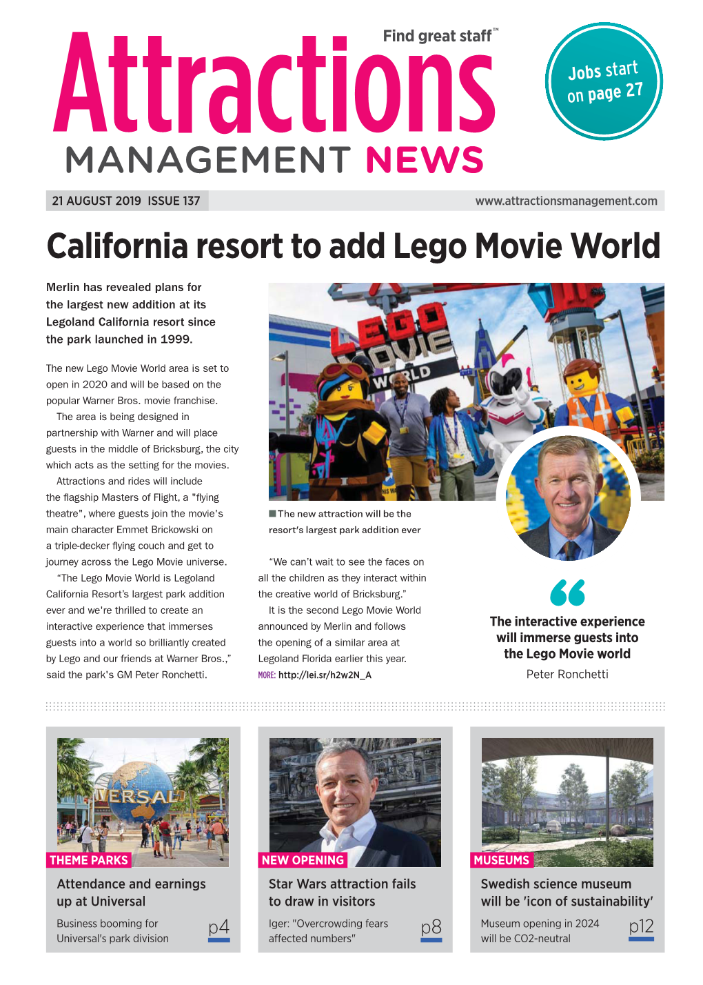 Attractions Management News 21St August 2019 Issue