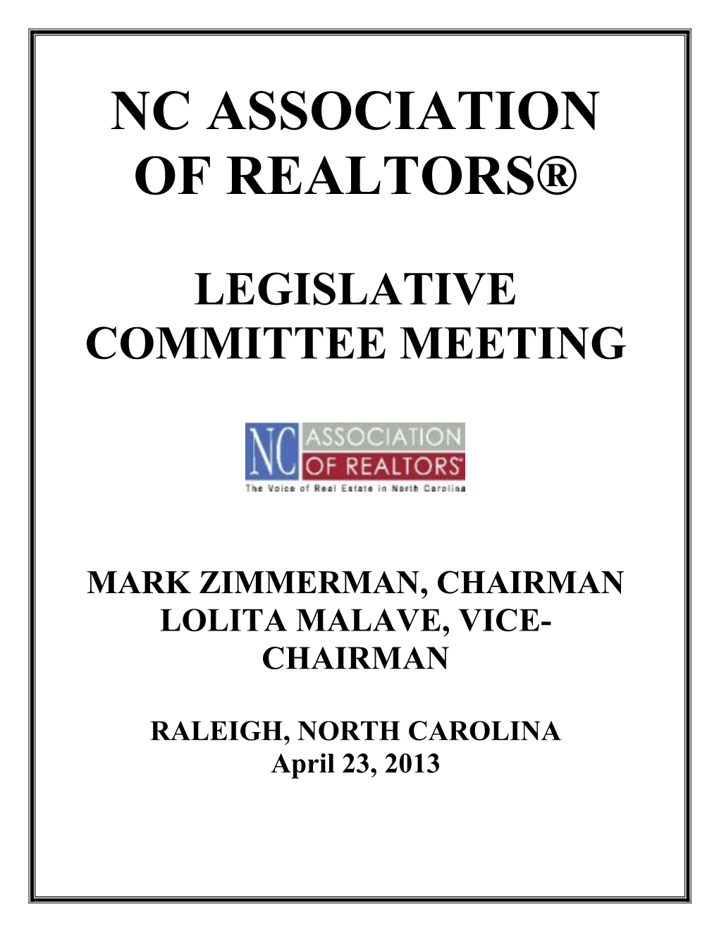 Nc Association of Realtors®