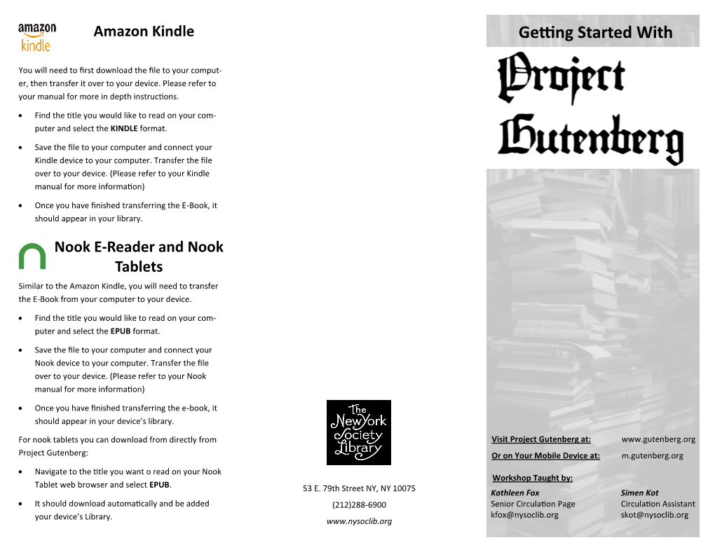 Spring 2015 Tech Workshop Project Gutenberg.Pdf