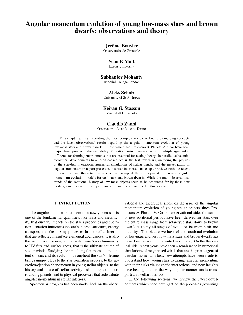 Angular Momentum Evolution of Young Low-Mass Stars and Brown Dwarfs: Observations and Theory