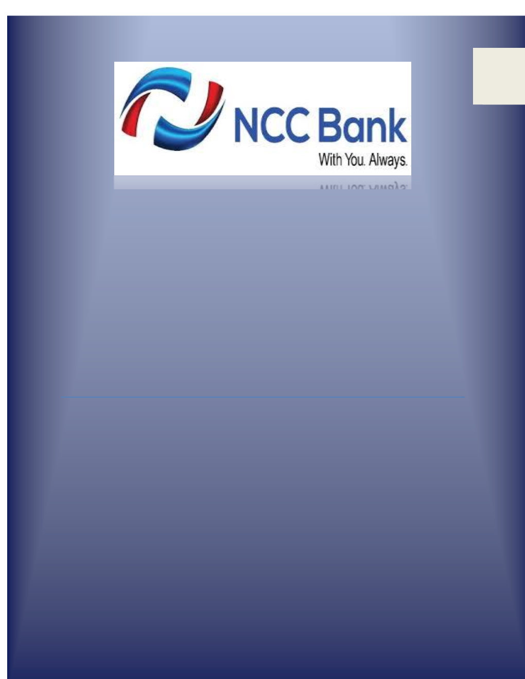 SWOT Analysis of NCC Bank Ltd