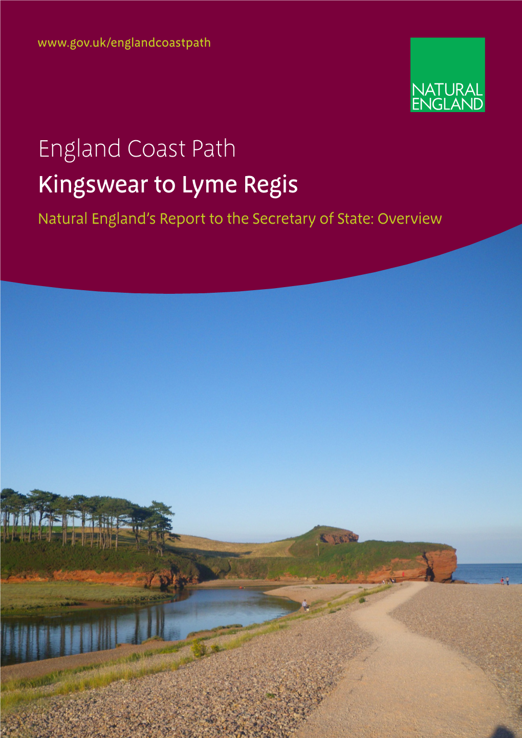 England Coast Path Kingswear to Lyme Regis