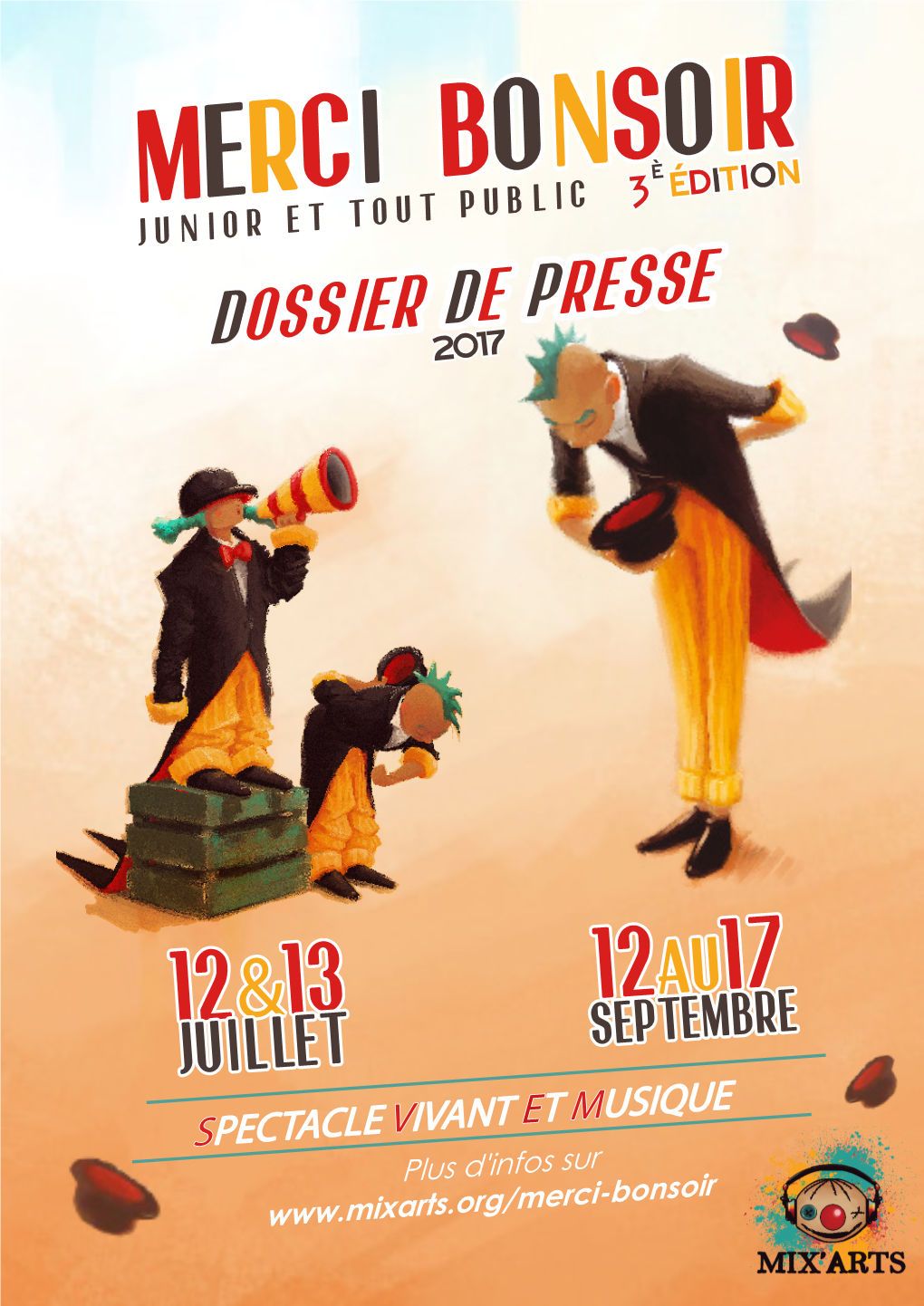 Dossier De Presse – Festival Merci, Bonsoir JUNIOR 3E Édition