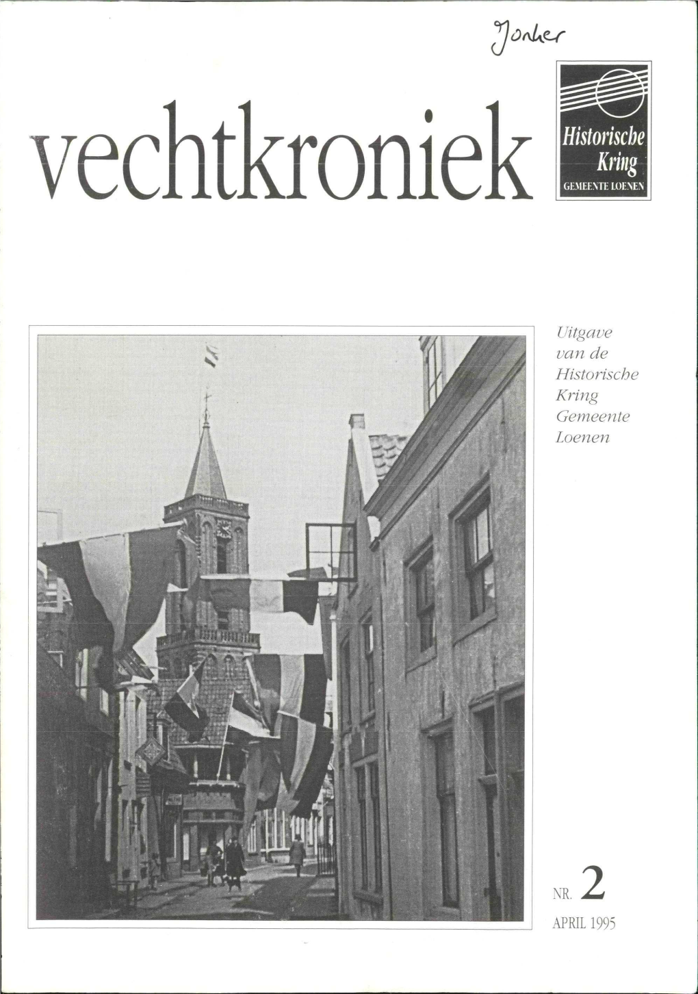 Vôhus Uitgave Van De Historische Kring Gemeente Loenen NR. £*