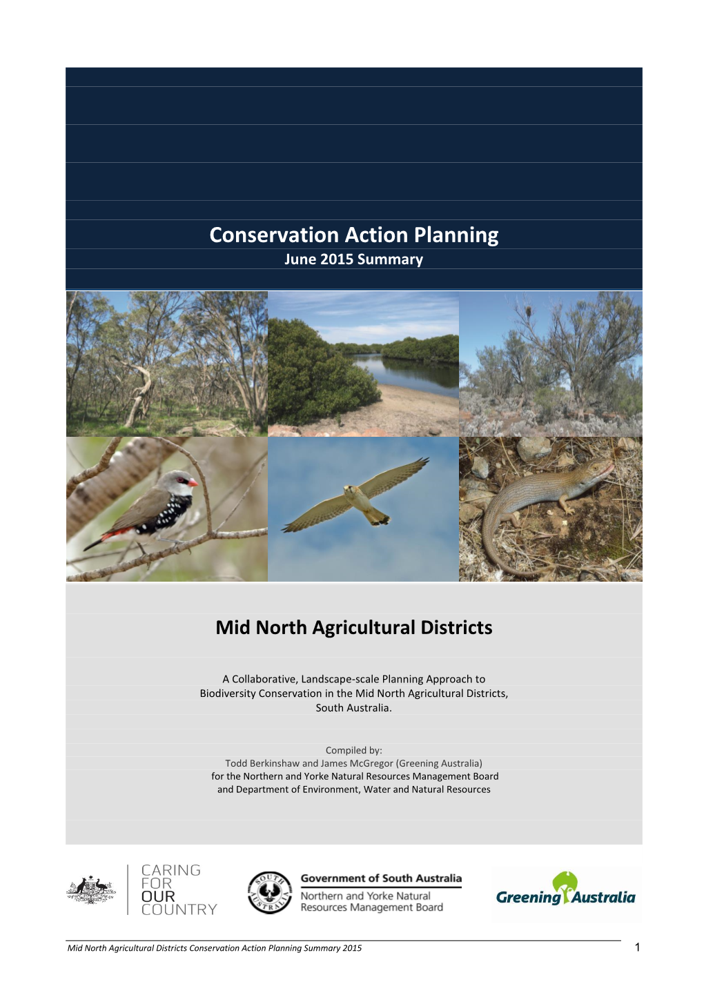 Conservation Action Planning June 2015 Summary