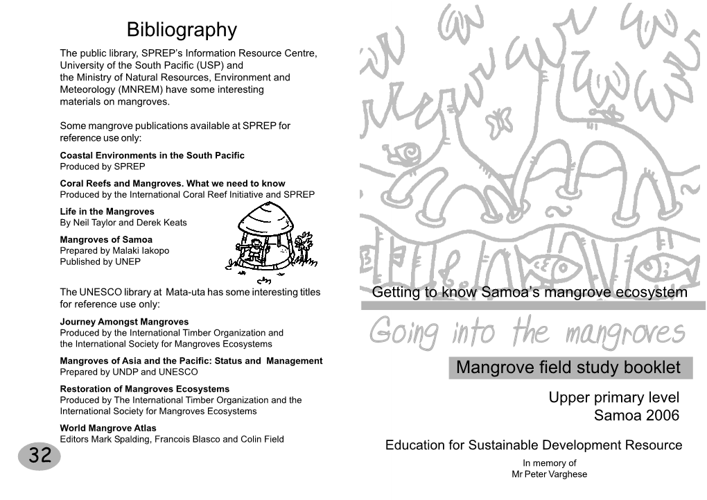 Mangrove Booklet