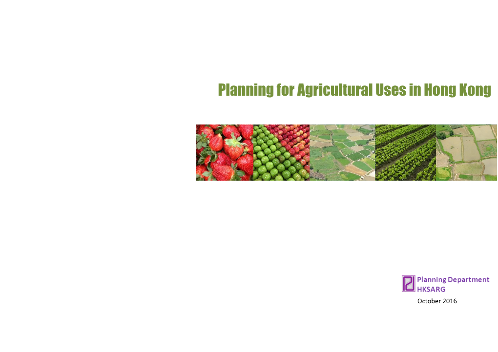 (7) Planning for Agricultural Uses in Hong Kong