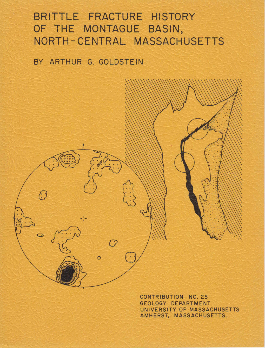 Brittle Fracture History of the Montague Basin, North-Central Massachusetts