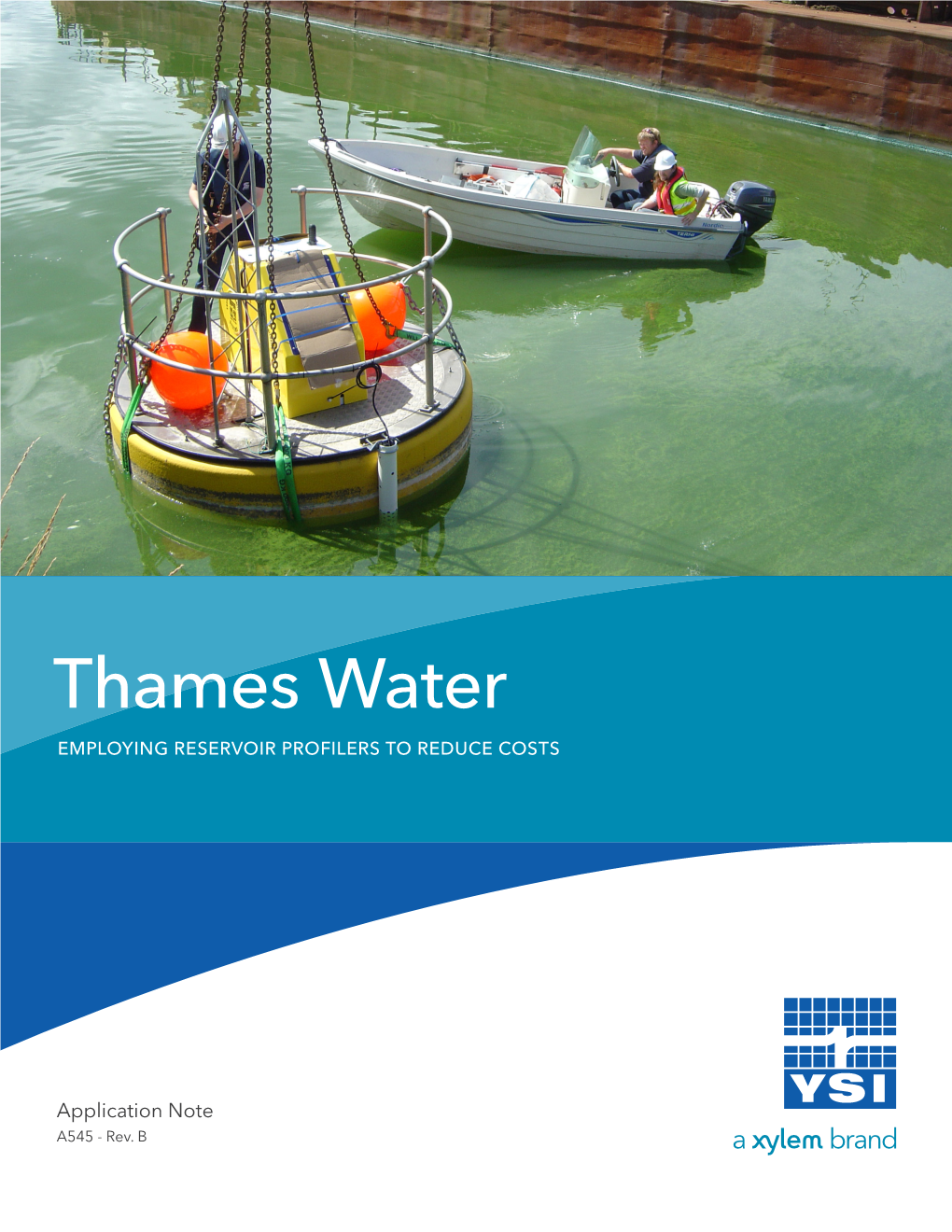 Thames Water EMPLOYING RESERVOIR PROFILERS to REDUCE COSTS