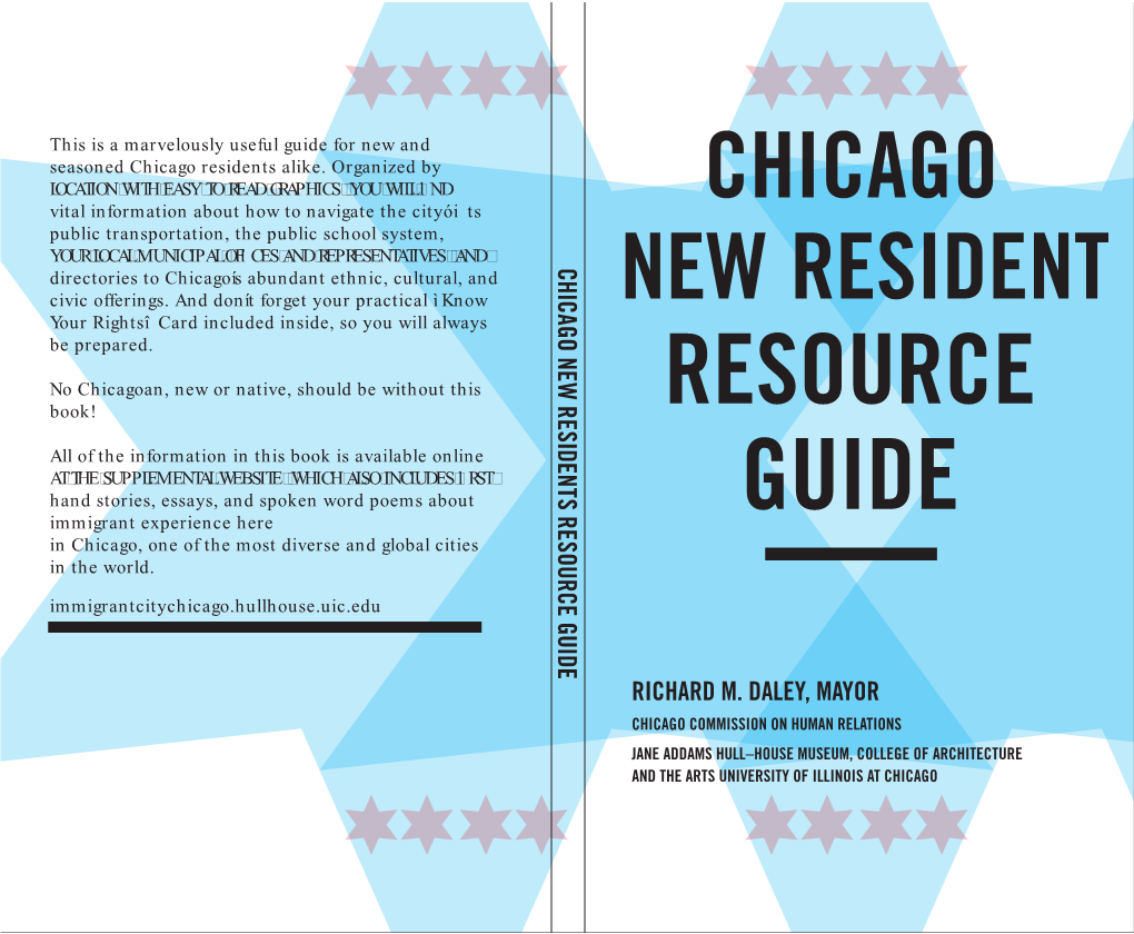 Chicago New Residents Resource Guide Richard M