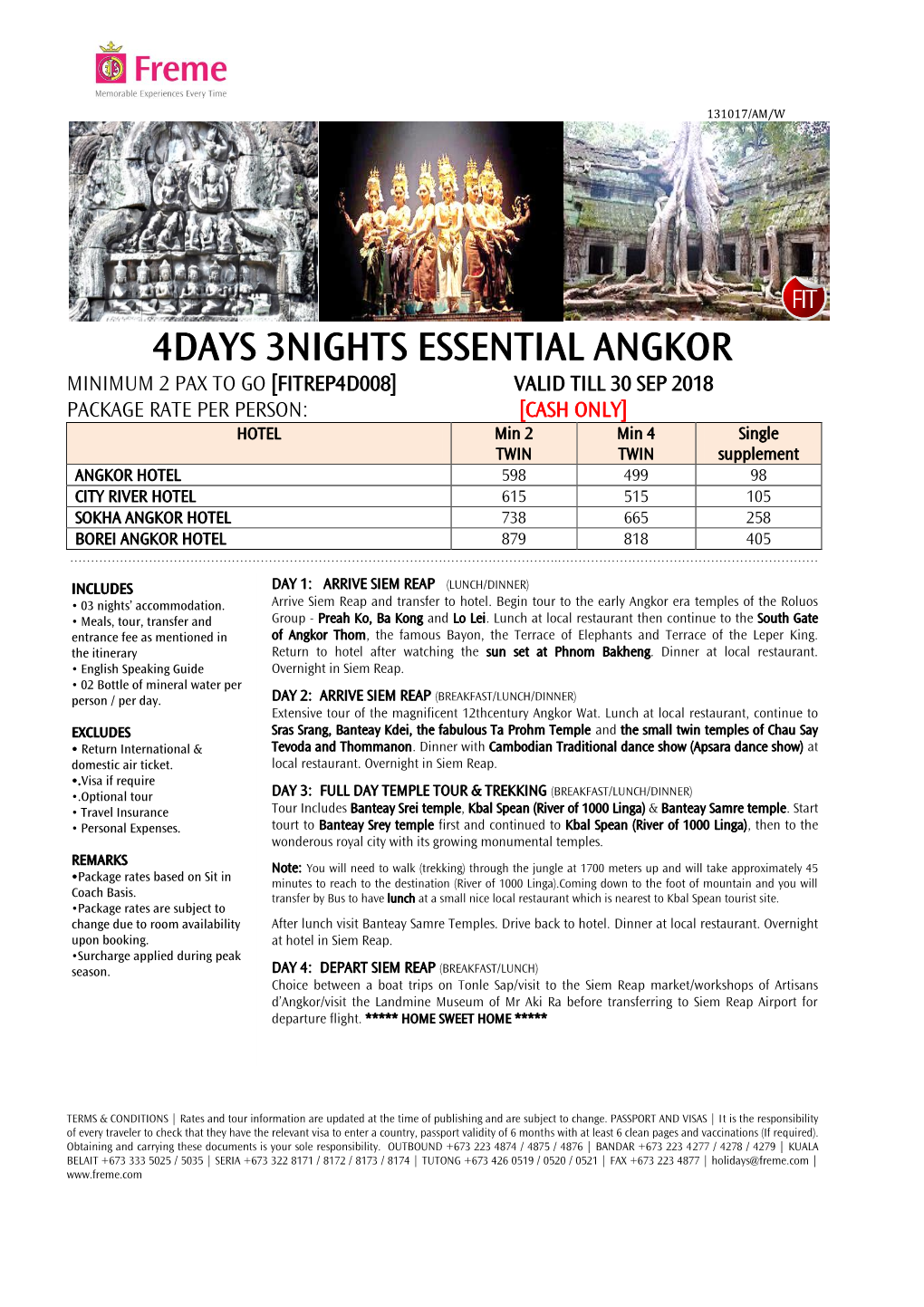 4Days 3Nights Essential Angkor