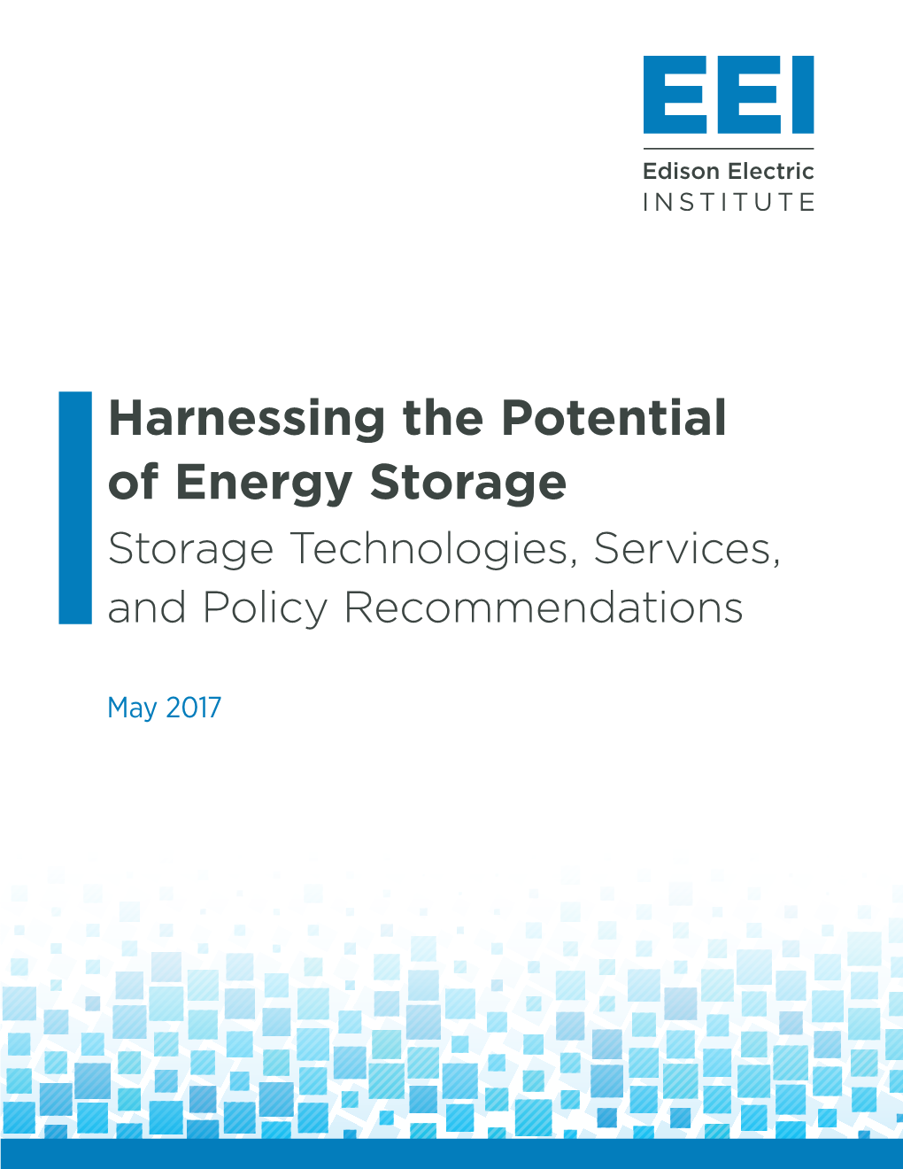 Harnessing the Potential of Energy Storage Storage Technologies, Services, and Policy Recommendations