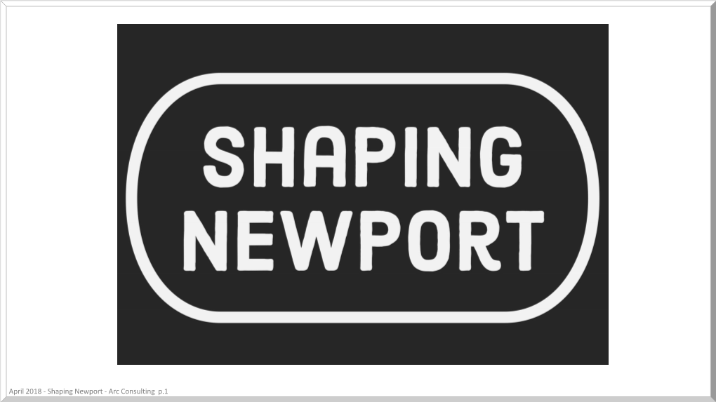 Shaping Newport Place Plan