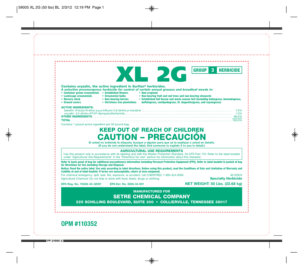 Product Label