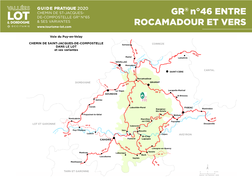 GR® N°46 ENTRE ROCAMADOUR ET VERS