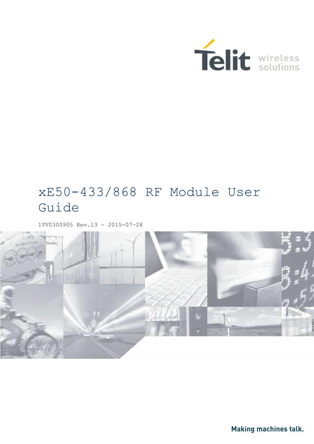 Xe50-433/868 RF Module User Guide