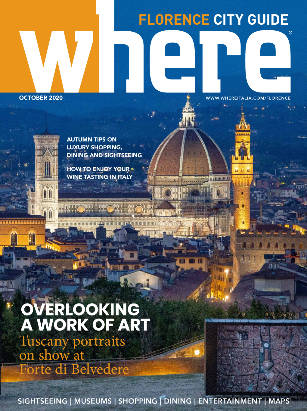 OVERLOOKING a WORK of ART Tuscany Portraits on Show at Forte Di Belvedere