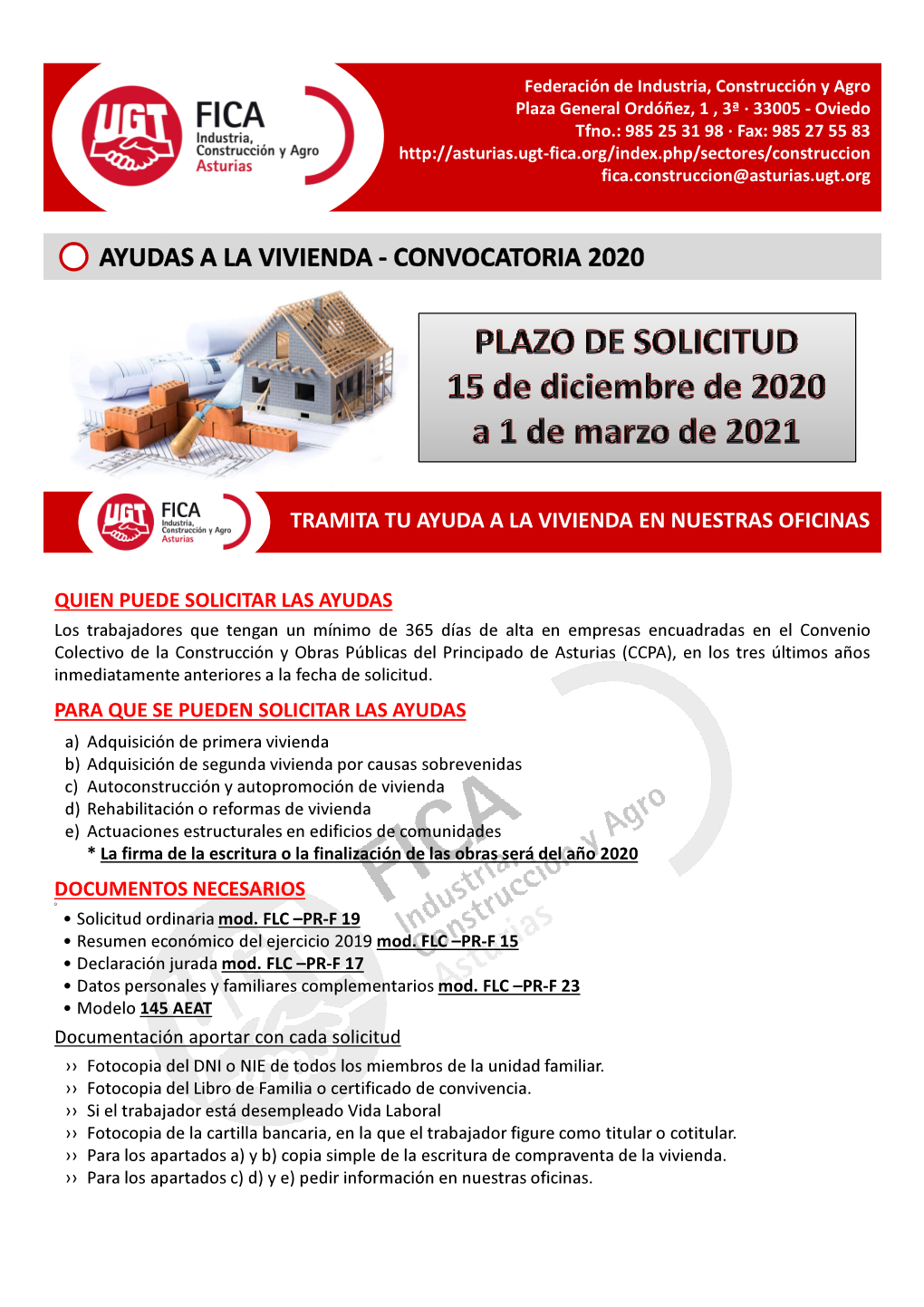 Fliyer Flc Vivienda 2020