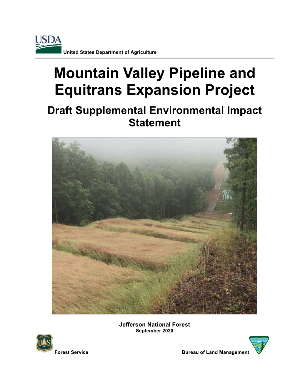 Mountain Valley Pipeline and Equitrans Expansion Project Draft Supplemental Environmental Impact Statement