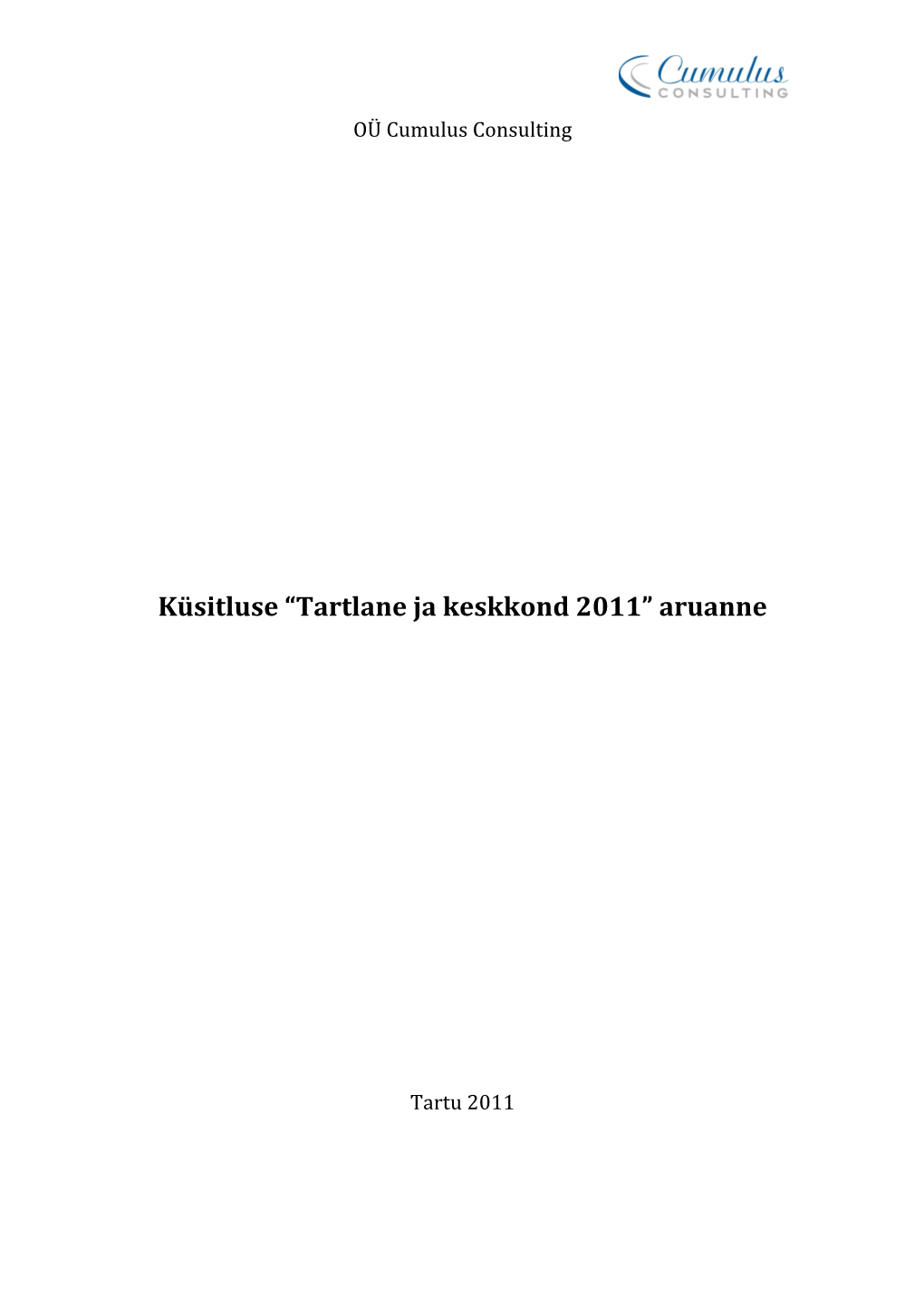 Tartlane Ja Keskkond 2011 Aruanne.Pdf