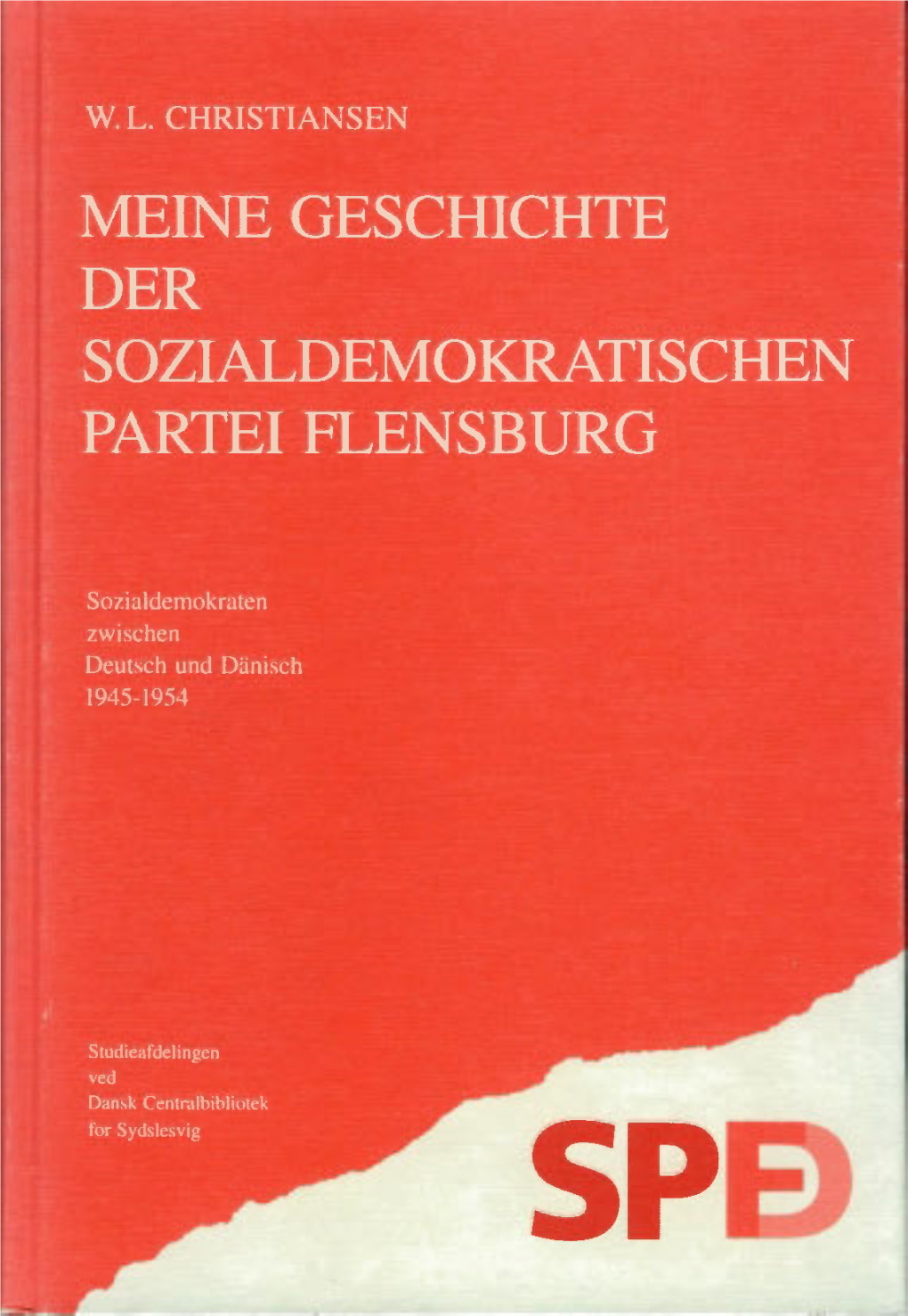 Meine Geschichte Der Sozialdemokratischen Partei Flensburg