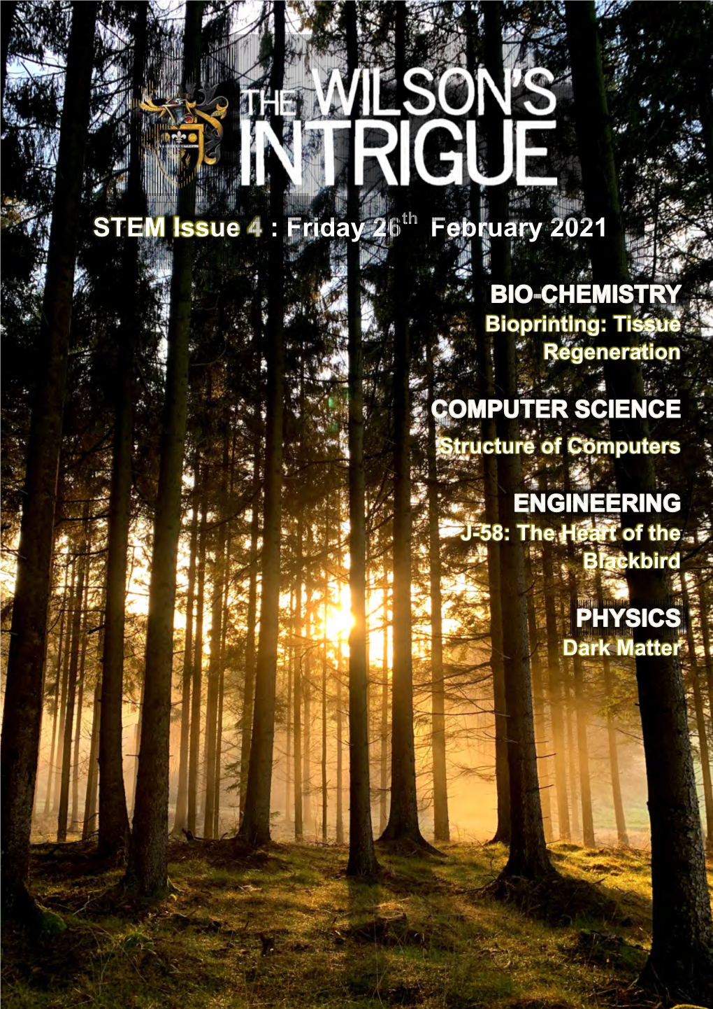 STEM Issue 4 : Friday 26Th February 2021