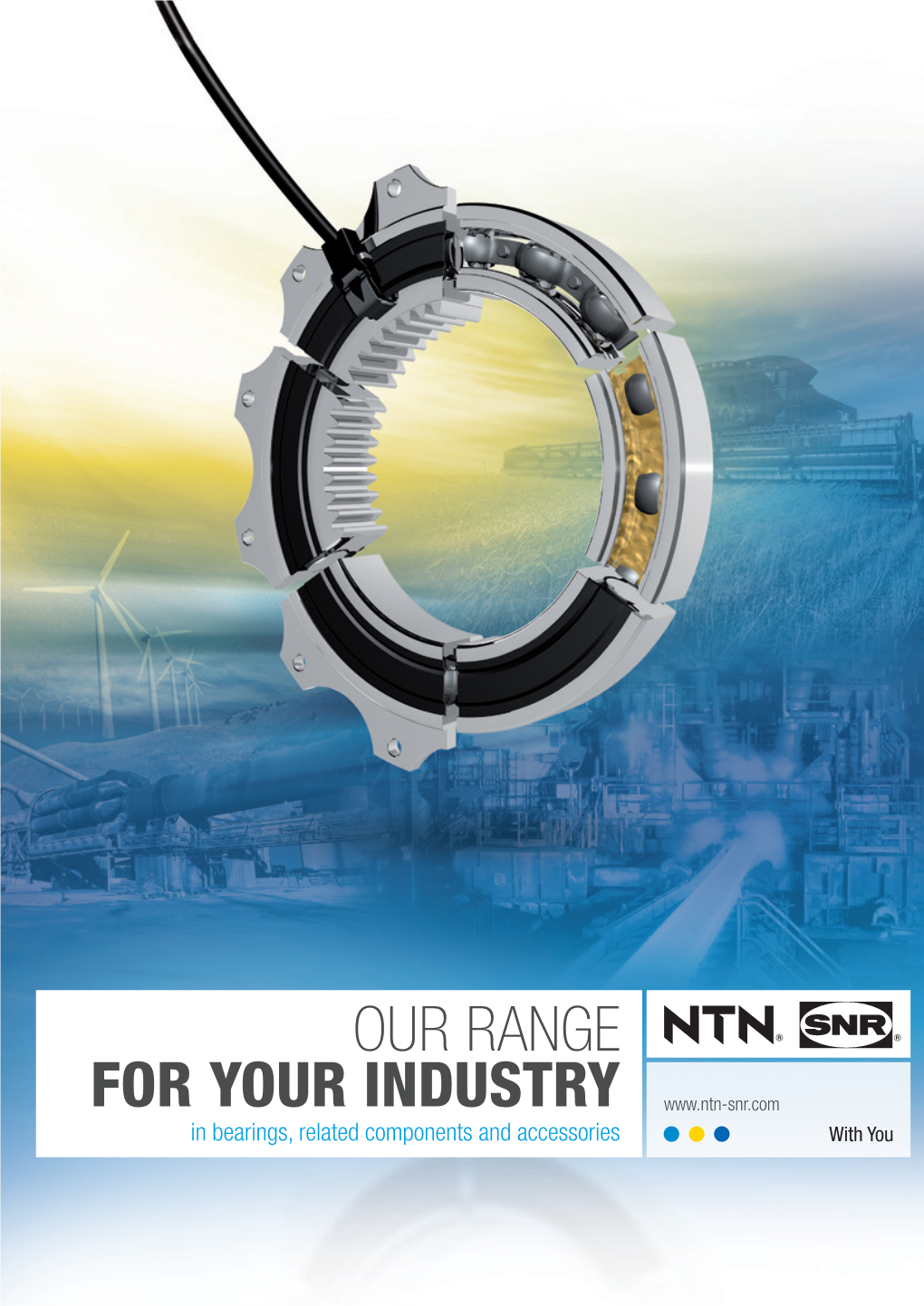 OUR RANGE for YOUR INDUSTRY in Bearings, Related Components and Accessories with You the Expertise Bonne Propor of a Manufacturer,Tion OK the Scale of a Leader