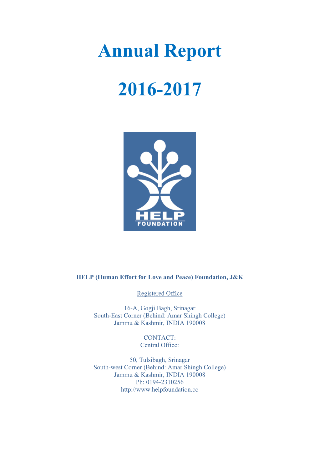 Annual Report 2016-2017